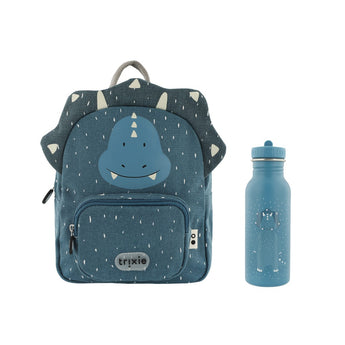 Trixie School Essential Set: Backpack 12" & Bottle 50