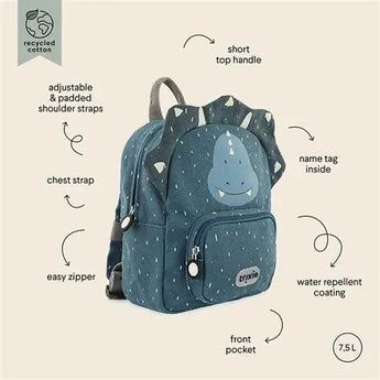 Trixie School Essential Set of 3: 12" Backpack & Lunch Box