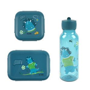 Trixie School Lunch Set: Leakproof Box, Snack Box & 500ml Bottle