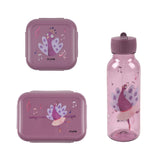 Trixie School Lunch Set: Leakproof Box, Snack Box & 500ml Bottle