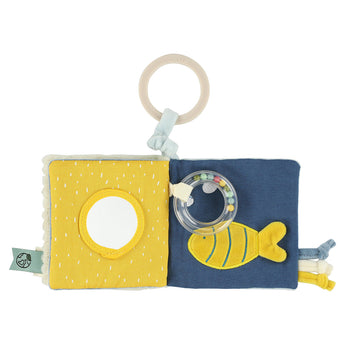 Trixie Sensory Pram Book For Babies | Clip On Stroller Activity Book