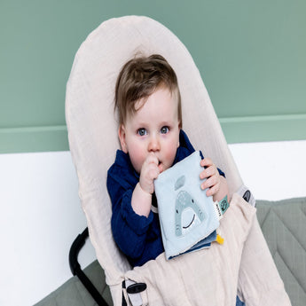 Trixie Sensory Pram Book For Babies | Clip On Stroller Activity Book