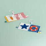 Trixie Sensory Pram Book For Babies | Clip On Stroller Activity Book