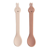 Trixie Silicone Baby Feeding Spoon Pack of 2