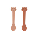 Trixie Silicone Spoon 2 Pack | Animal Friends Baby Feeding Spoons - My Little Thieves