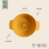Trixie Silicone Bowl | Animal Friends Kids Feeding Bowl - My Little Thieves