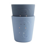 Trixie Silicone Cup 2 Pack | Animal Friends Kids Cups - My Little Thieves