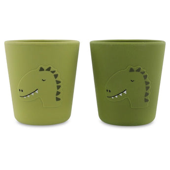 Trixie Silicone Cup 2 Pack | Animal Friends Kids Cups - My Little Thieves