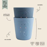 Trixie Silicone Cup 2 Pack | Animal Friends Kids Cups - My Little Thieves