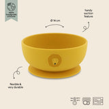 Trixie Silicone Bowl With Suction | Animal Friends Kids Bowl - My Little Thieves