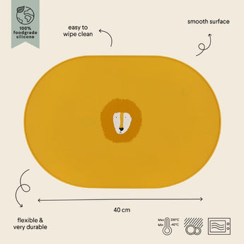 Trixie Silicone Placemat | Animal Collection Table Protection - My Little Thieves