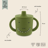 Trixie Silicone Sippy Cup | Animal Collection Spill Free Training Cup - My Little Thieves