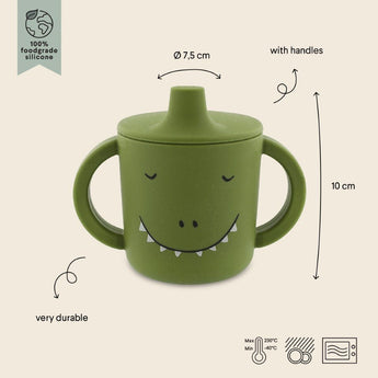Trixie Silicone Sippy Cup | Animal Collection Spill Free Training Cup - My Little Thieves