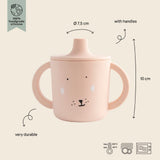 Trixie Silicone Sippy Cup | Animal Collection Spill Free Training Cup - My Little Thieves