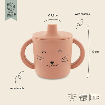 Trixie Silicone Sippy Cup | Animal Collection Spill Free Training Cup - My Little Thieves