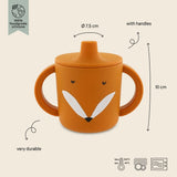 Trixie Silicone Sippy Cup | Animal Collection Spill Free Training Cup