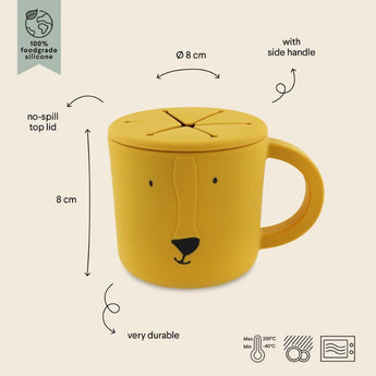 Trixie Silicone Snack Cup Container | Animal Collection No Spill Cup - My Little Thieves