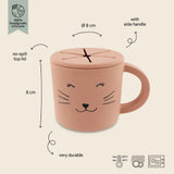 Trixie Silicone Snack Cup Container | Animal Collection No Spill Cup - My Little Thieves