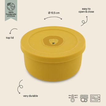 Trixie Silicone Snack Pot Container With Lid | Animal Collection - My Little Thieves