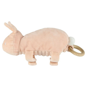 Trixie Soothing Musical Animal Toys | Organic Cotton Pull String Melody