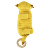 Trixie Soothing Musical Animal Toys | Organic Cotton Pull String Melody