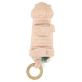 Trixie Soothing Musical Animal Toys | Organic Cotton Pull String Melody