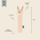 Trixie Squeaker Plush Toy | Organic Cotton Soft Squeaky Animal Gift