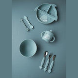 Trixie Stainless Steel Cutlery Set With Silicone Handle | Kids Fork, Spoon & Knife - My Little Thieves