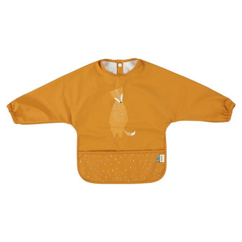 Trixie Waterproof Long Sleeve Bib | Recycled Polyester Easy Clean Mealtime - My Little Thieves