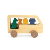 Trixie Wooden Animal Bus Toy | Wooden Toys
