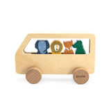 Trixie Wooden Animal Bus Toy | Wooden Toys