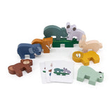 Trixie Wooden Animal Stacking Game Toy | Wooden Toys