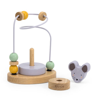 Trixie Wooden Bead Maze Toy | Educational Motor Skills Gift For Kids
