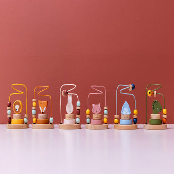 Trixie Wooden Bead Maze Toy | Educational Motor Skills Gift For Kids