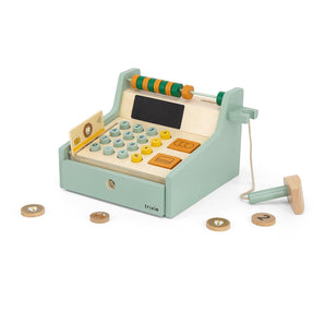 Trixie Wooden Cash Register With Accessories Toy | Wooden Toys