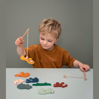 Trixie Wooden Fishing Game Toy | Wooden Toys