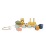 Trixie Wooden Mini Animal Train | Fsc Certified Stackable Pull Along Toy