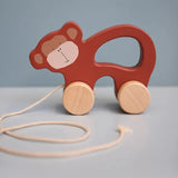 Trixie Wooden Pull Along Toy For Kids | Fsc Certified Toddler Gift