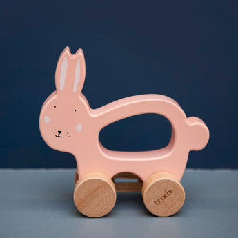 Trixie Wooden Pull Along Toy For Kids | Fsc Certified Toddler Gift