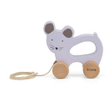 Trixie Wooden Pull Along Toy For Kids | Fsc Certified Toddler Gift