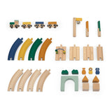 Trixie Wooden Railway Set Toy | Wooden Toys