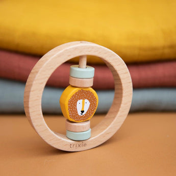 Trixie Wooden Round Rattle Toy | Wooden Toys