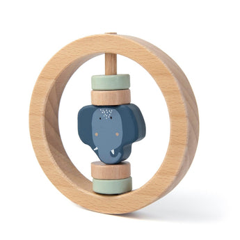 Trixie Wooden Round Rattle Toy | Wooden Toys