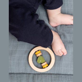 Trixie Wooden Round Rattle Toy | Wooden Toys