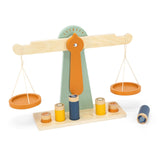 Trixie Wooden Scale With 6 Weights Toy | Wooden Toys