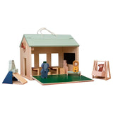 Trixie Wooden School With Accessories | Imaginative Role Play Set