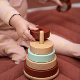 Trixie Wooden Stacking Toy For Kids | Educational Toddler Gift 12 M+