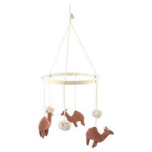 Crib Mobile featuring Charming Animal and Nature Designs for Nursery Decoration