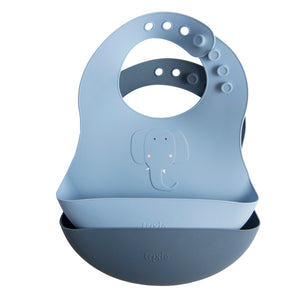 Eco-Friendly Silicone Baby Bibs — Easy-Clean Gift