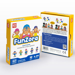 Unik Play - Funzora Card Game: Educational Fun for All Ages